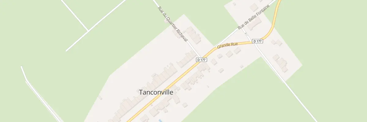 Plan du 53 Grande Rue à Tanconville