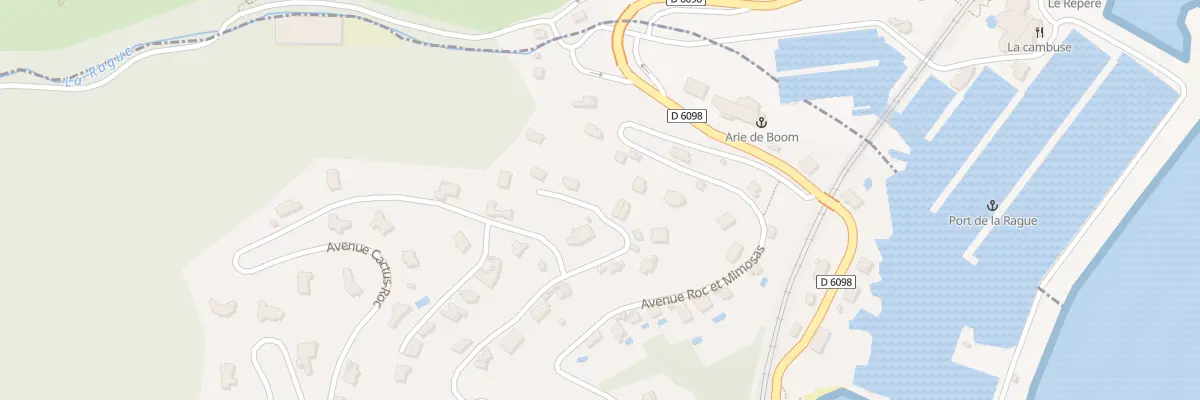 Plan du 42 Av Roc et Mimosas à Théoule-sur-Mer