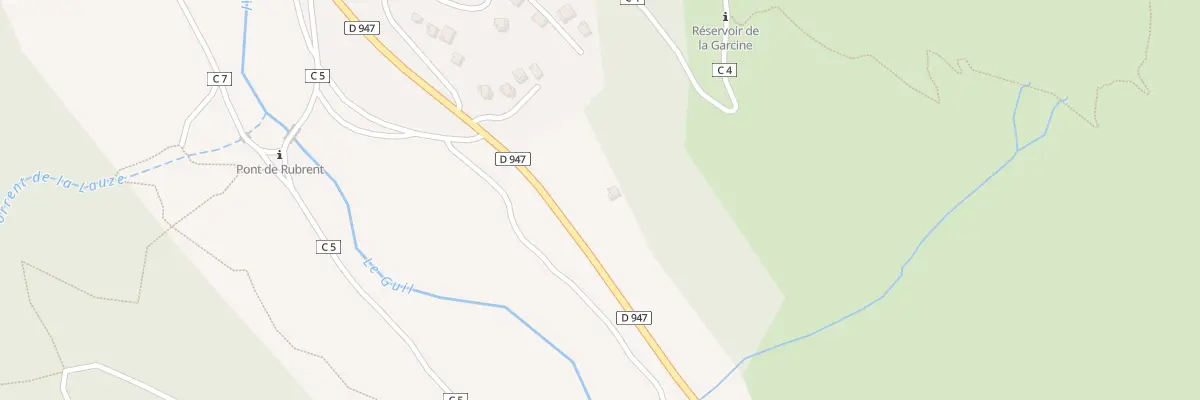 Plan du 15 Av du Mont Viso à Abriès-Ristolas