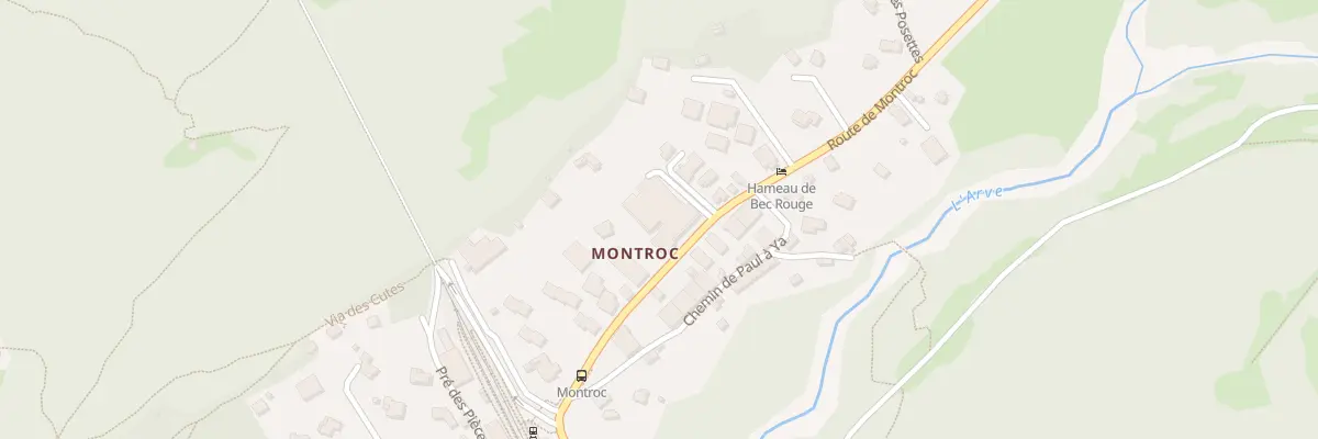 Plan du 1209 Rte de Montroc à Chamonix-Mont-Blanc