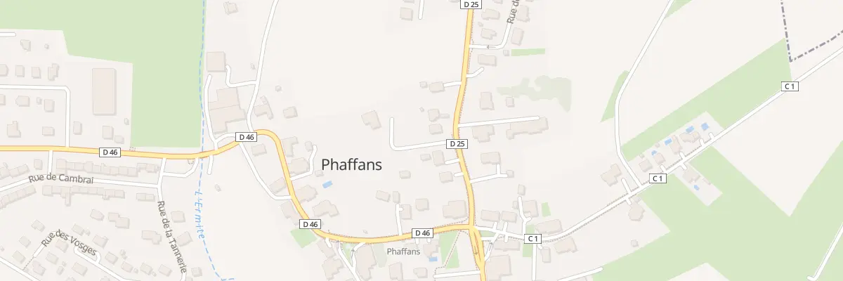 Plan du 3B Rue Menoncourt à Phaffans