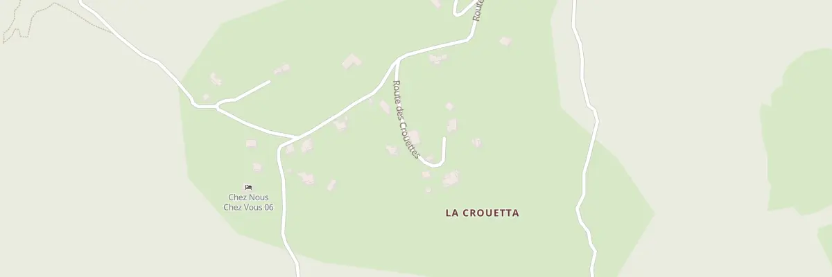 Plan du 1055B Rte des Crouettes à La Penne