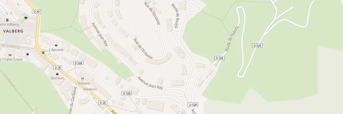 Plan du 35 Rue de l’Entasse à Péone