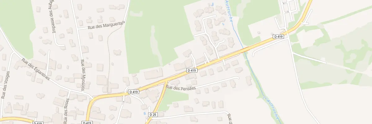Plan du 5 Rue des Magnolias à Bessoncourt