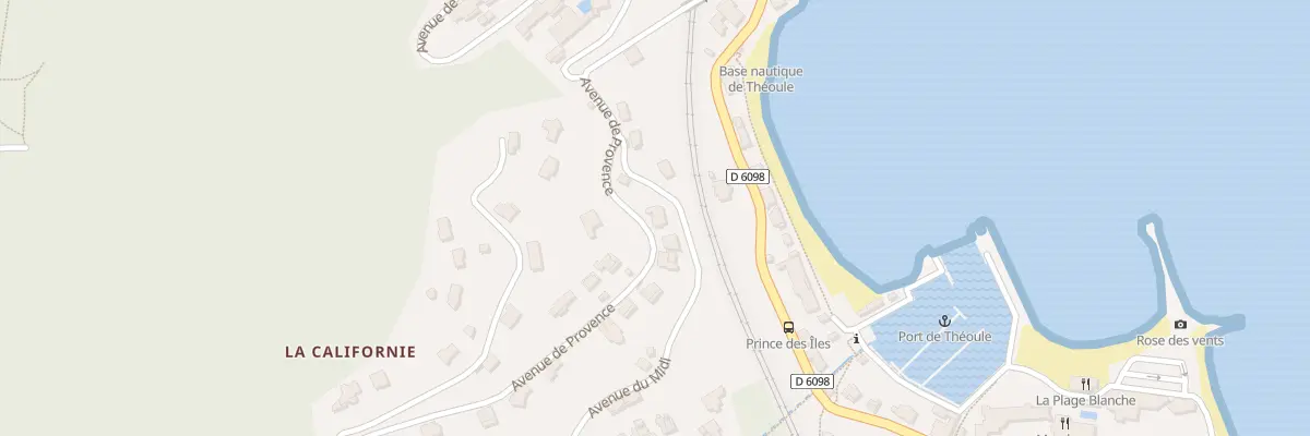Plan du 7 Av de Provence à Théoule-sur-Mer