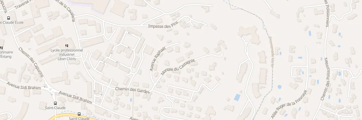 Plan du 13 Mte du Castagnie à Grasse