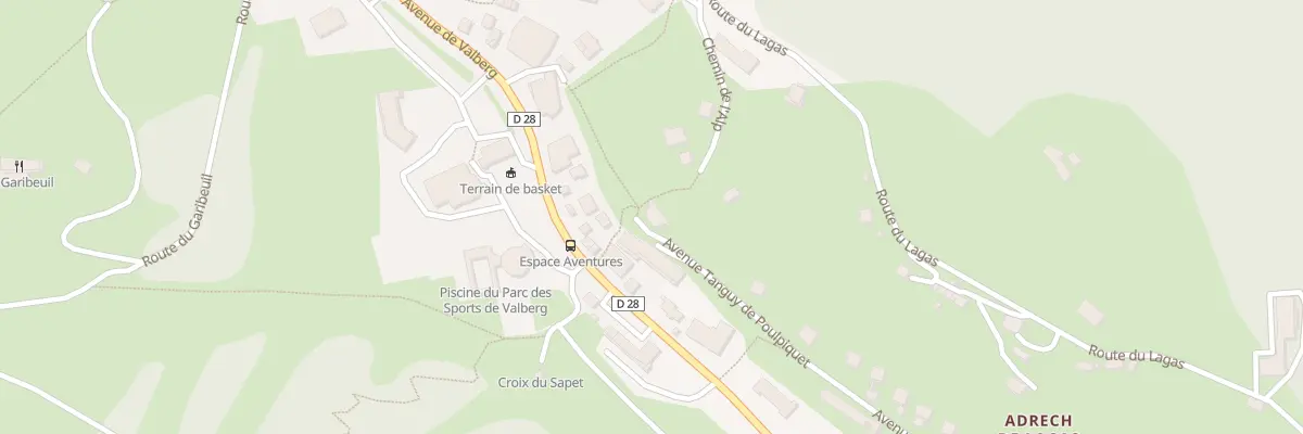 Plan du 47 Av de Valberg à Péone