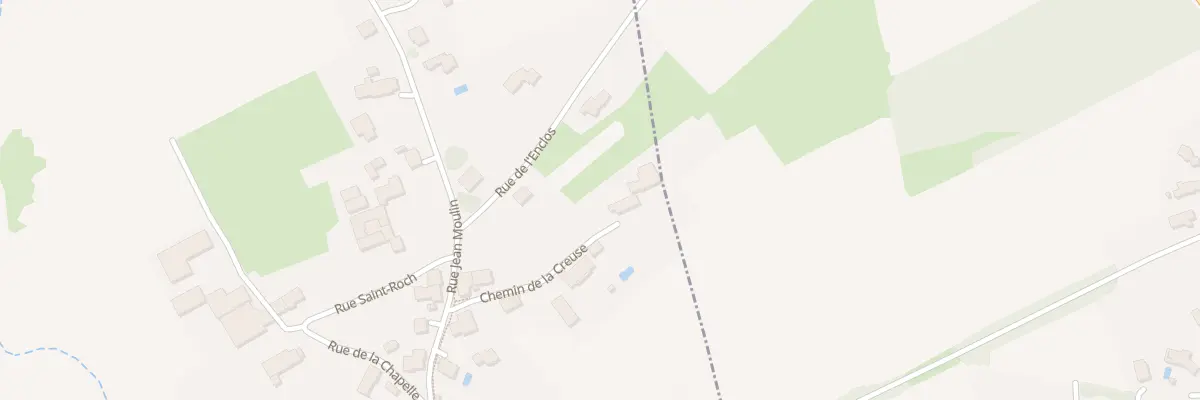 Plan du 5 Rue de la Creuse à Eguenigue