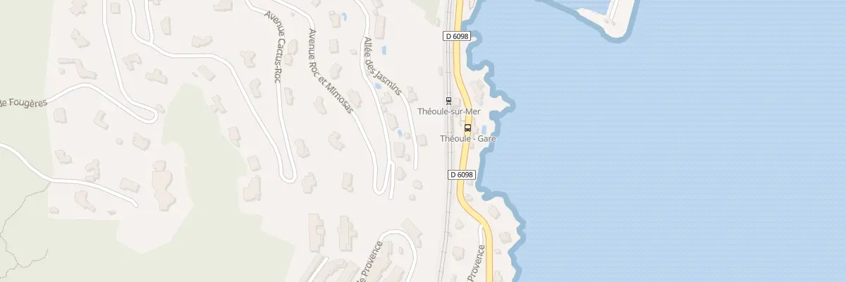 Plan du 5 All des Jasmins à Théoule-sur-Mer
