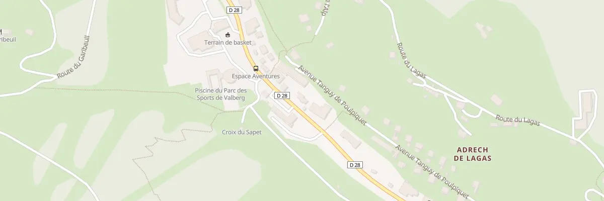 Plan du 53 Av de Valberg à Péone
