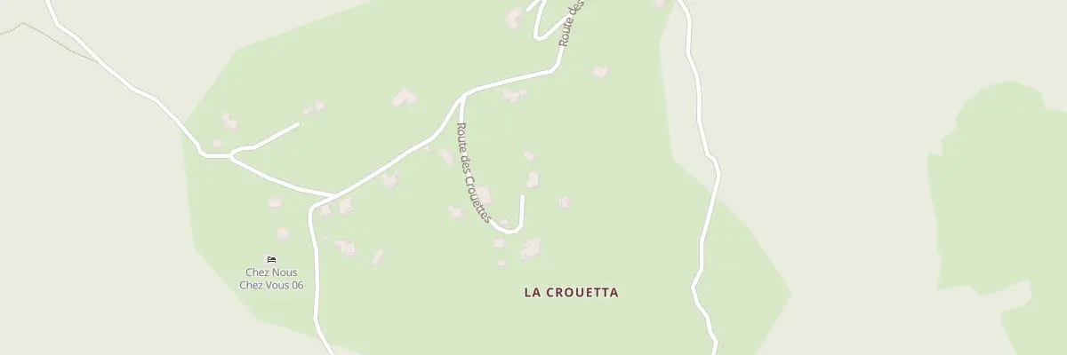 Plan du 1152 Rte des Crouettes à La Penne