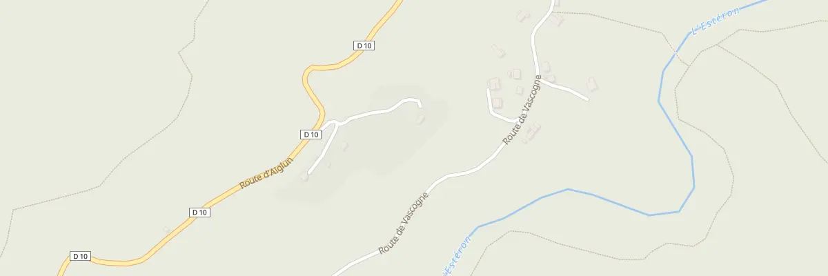 Plan du 2001 Rte d’Aiglun à Aiglun