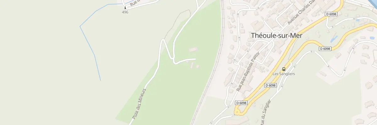 Plan du 13B Av du Midi à Théoule-sur-Mer