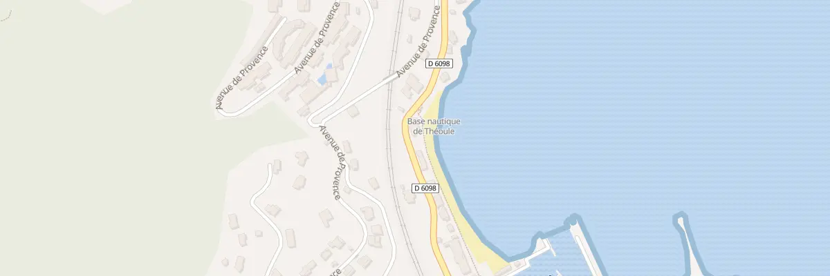 Plan du 29 Av de Lérins à Théoule-sur-Mer