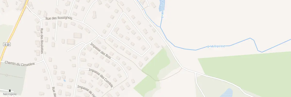 Plan du 10 Rue des Mésanges à Morvillars