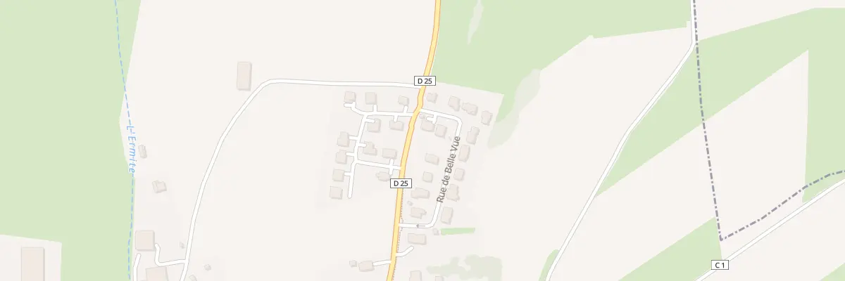 Plan du 2 Rue de Belle Vue à Phaffans