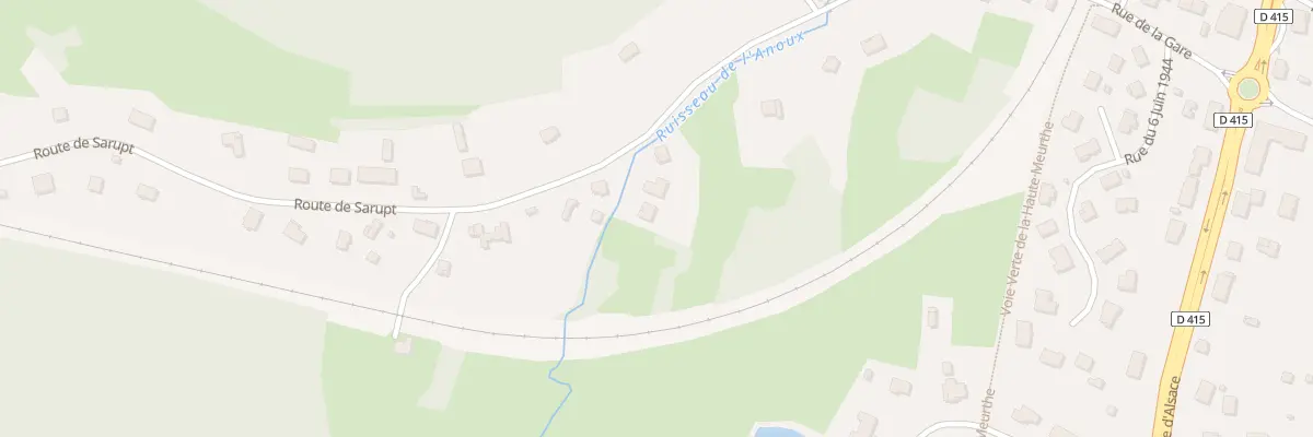 Plan du 285 Rte de Sarupt à Saint-Léonard