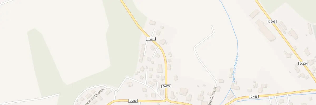 Plan du 17 Rue de Dampierre les Bois à Badevel