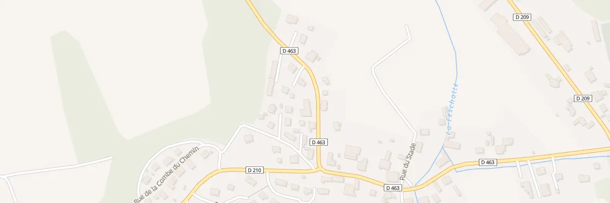 Plan du 15 Rue de Dampierre les Bois à Badevel