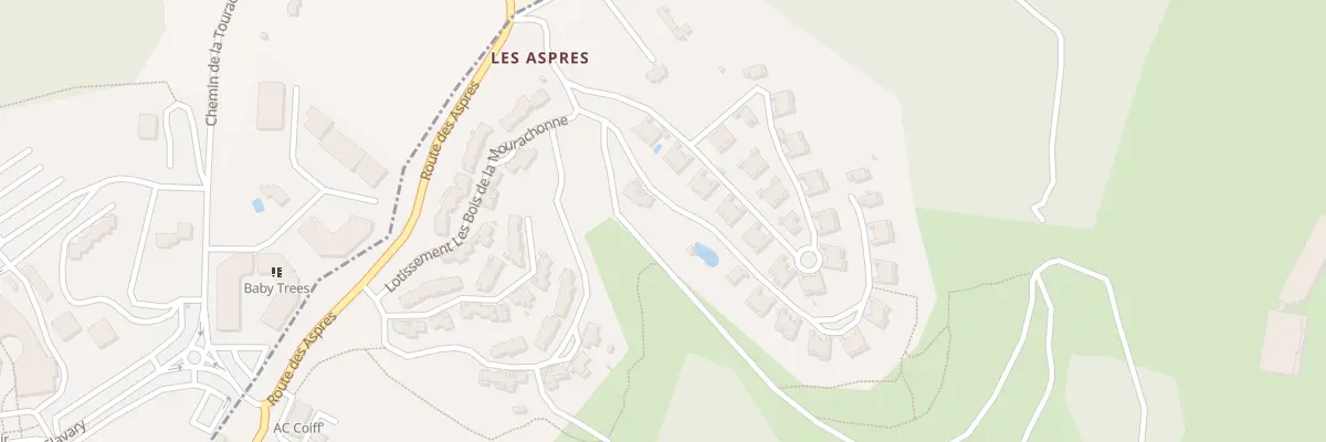 Plan du 335 Rte des Aspres à Mouans-Sartoux