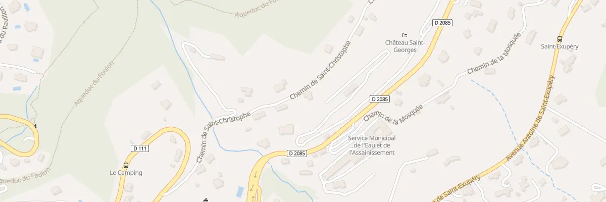 Plan du 28 Che de Saint Christophe à Grasse