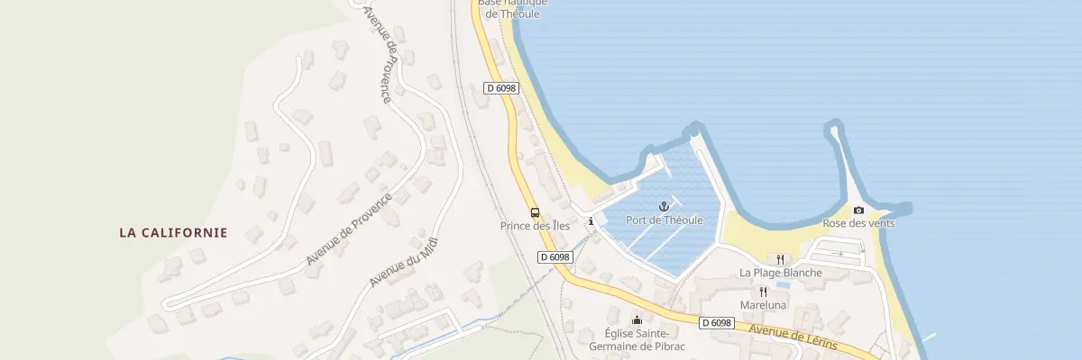 Plan du 39 Av de Lérins à Théoule-sur-Mer