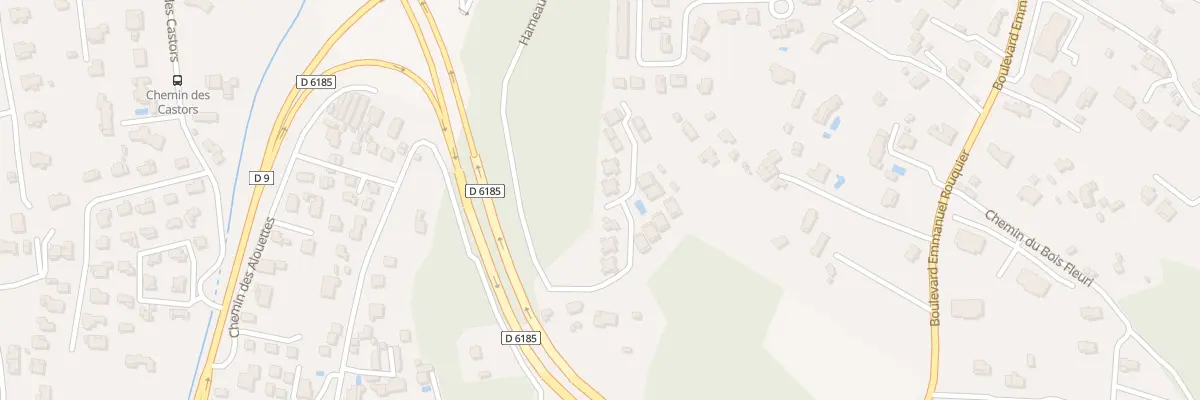 Plan du 69 Rte de Pégomas à Grasse