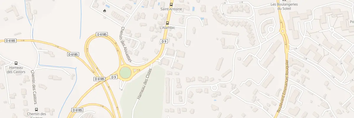 Plan du 49 Rte de Pégomas à Grasse