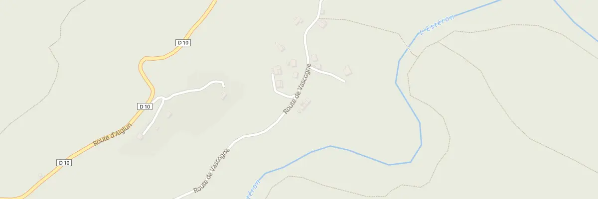 Plan du 703 Rte de Vascogne à Aiglun