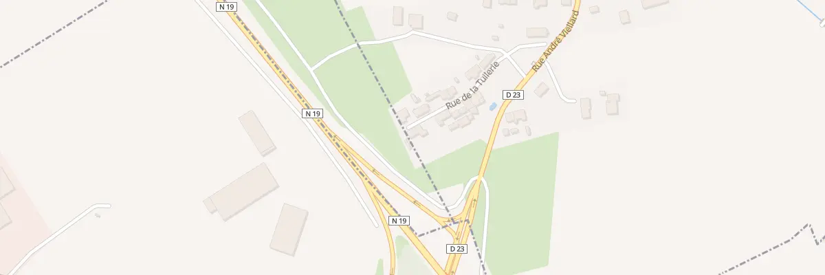 Plan du 11 Rue de la Tuilerie à Froidefontaine