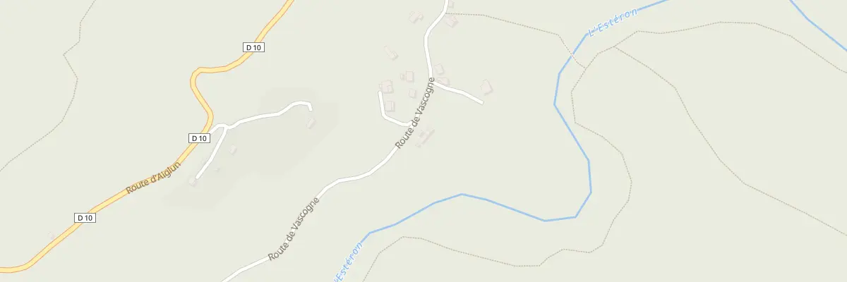 Plan du 703 Rte de Vascogne à Aiglun
