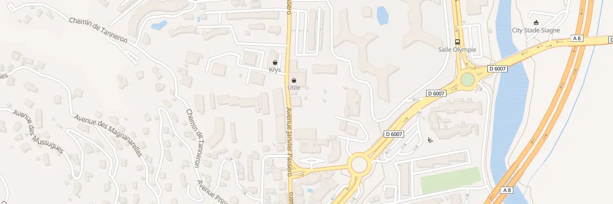 Plan du 230 Av Janvier Passero à Mandelieu-la-Napoule