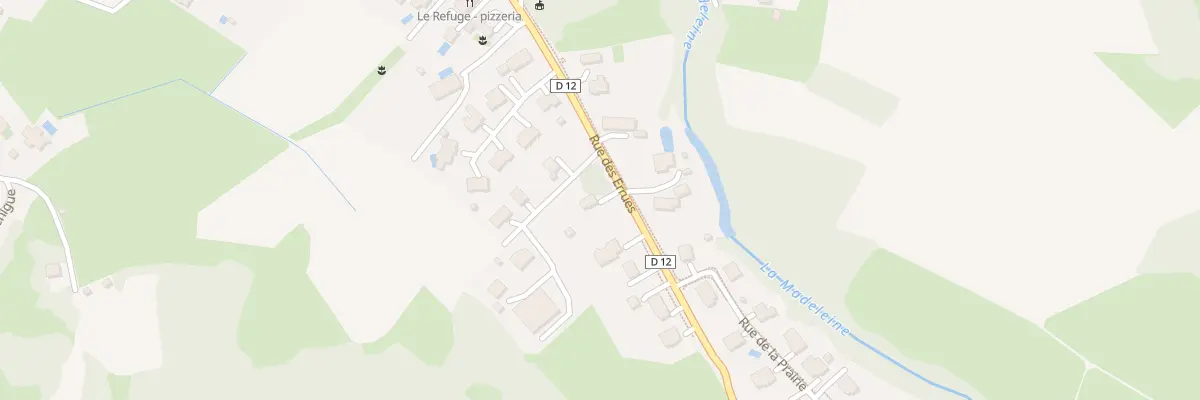 Plan du 34 Rue des Errues à Anjoutey
