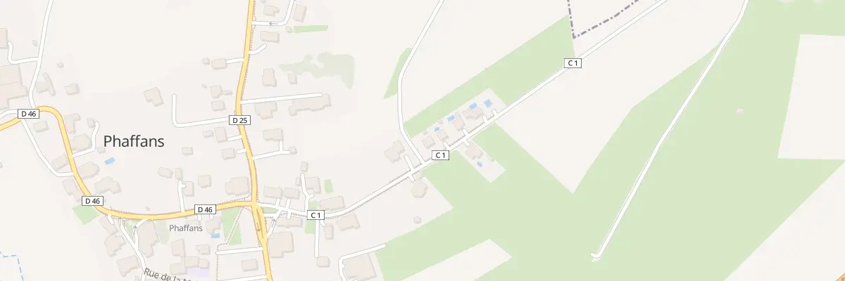 Plan du 9 Rue de Lacollonge à Phaffans
