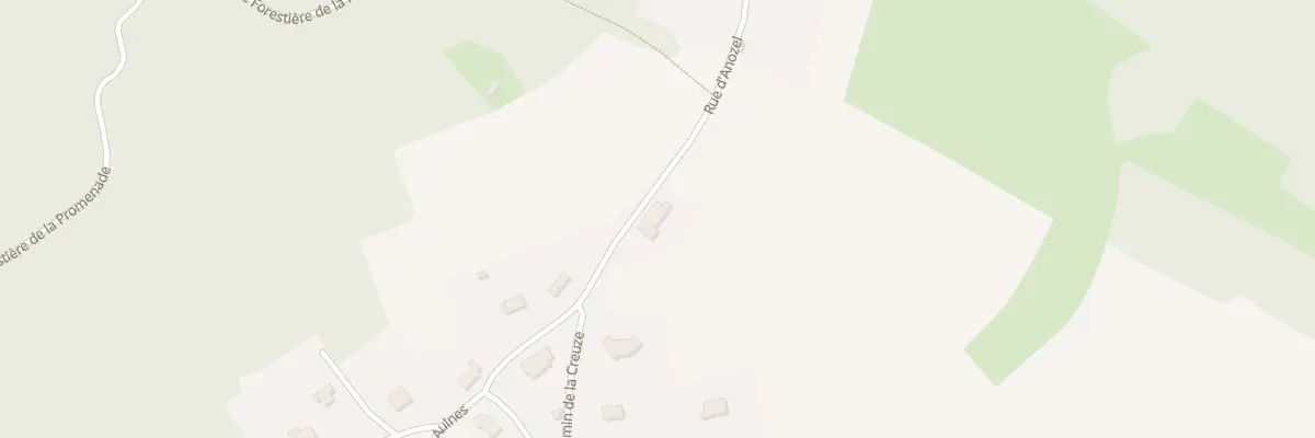 Plan du 24 Rue d’Anozel à Saulcy-sur-Meurthe
