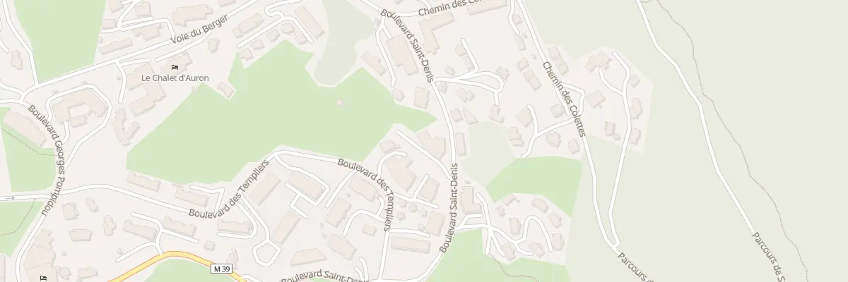 Plan du 9046F Bd Saint Denis à Saint-Étienne-de-Tinée