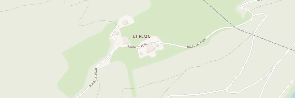 Plan du 5007 Au Plain à Fessevillers