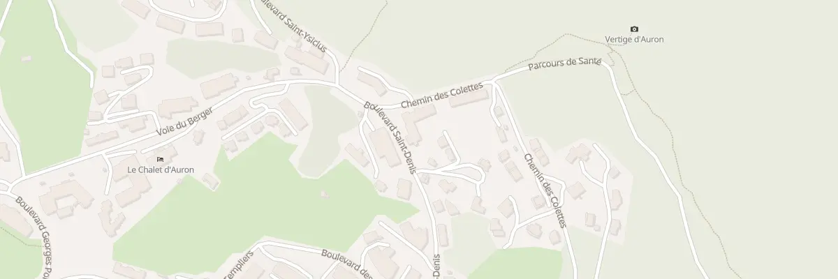 Plan du 5676 Le Plateau d’Auron à Saint-Étienne-de-Tinée
