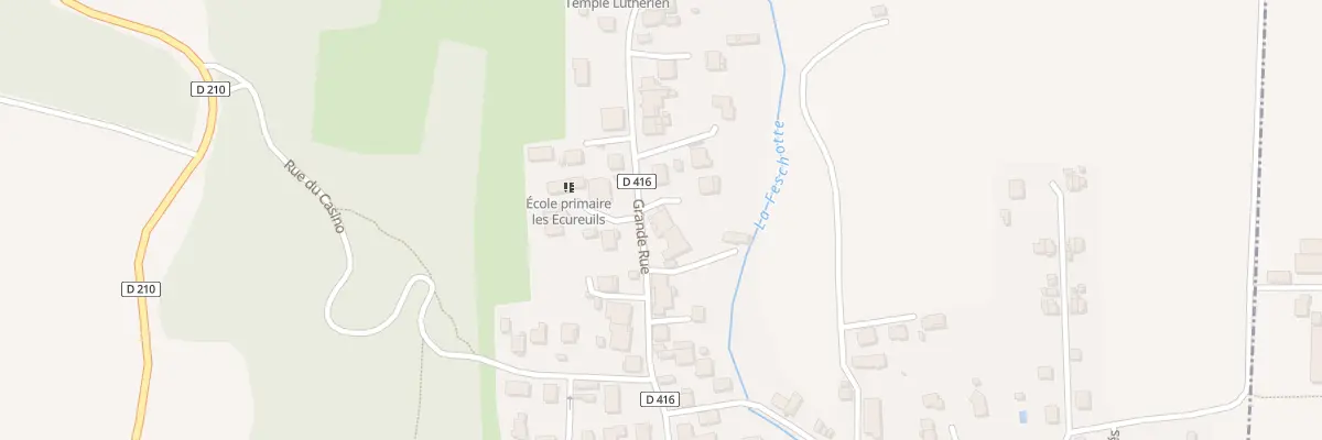 Plan du 19 Gr Grande Rue à Badevel