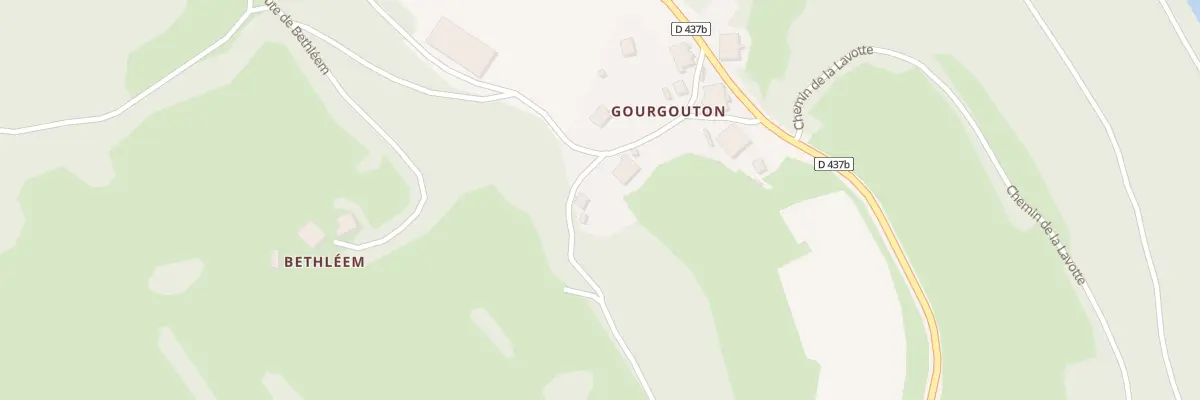 Plan du 9 Gourgouton à Goumois