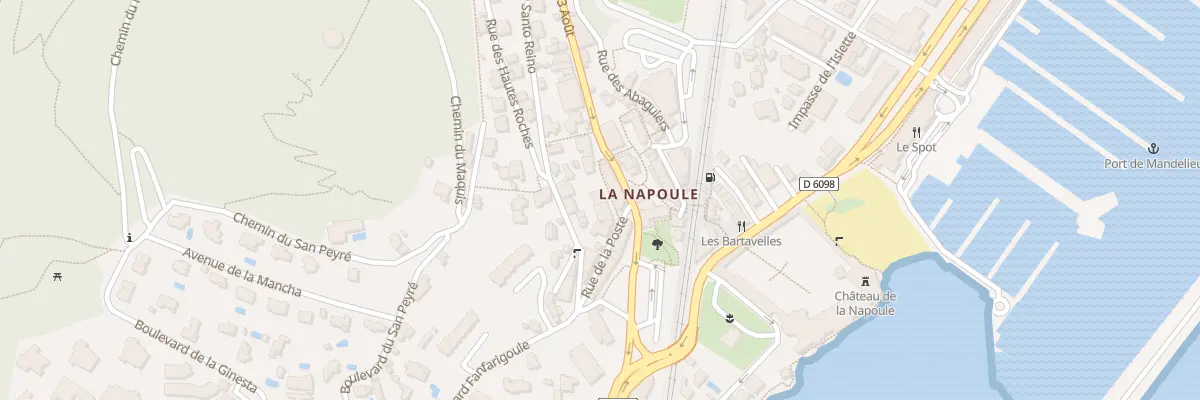 Plan du 21 Tra Joint à Mandelieu-la-Napoule