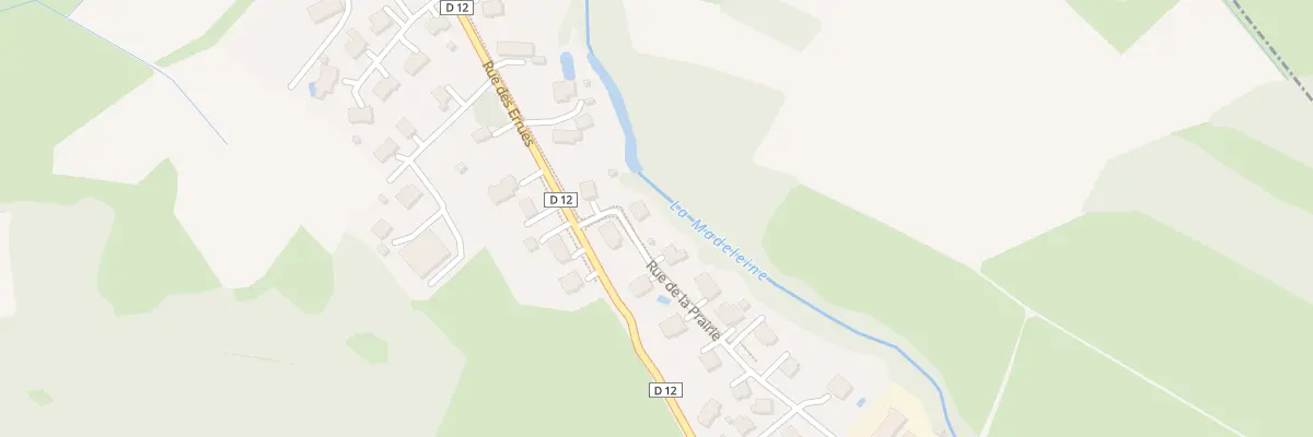 Plan du 3 Rue de la Prairie à Anjoutey