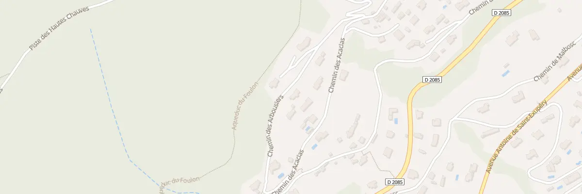 Plan du 20 Che des Arbousiers à Grasse