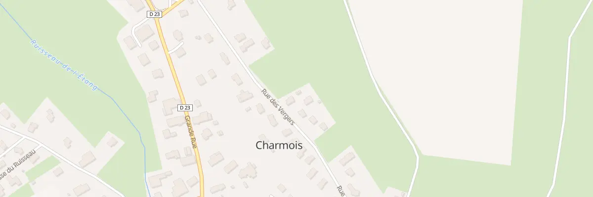 Plan du 28 Rue des vergers à Charmois