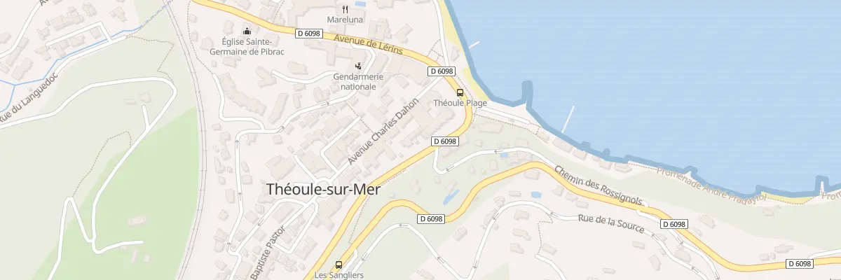 Plan du 4 Bd de la Corniche d’Or à Théoule-sur-Mer