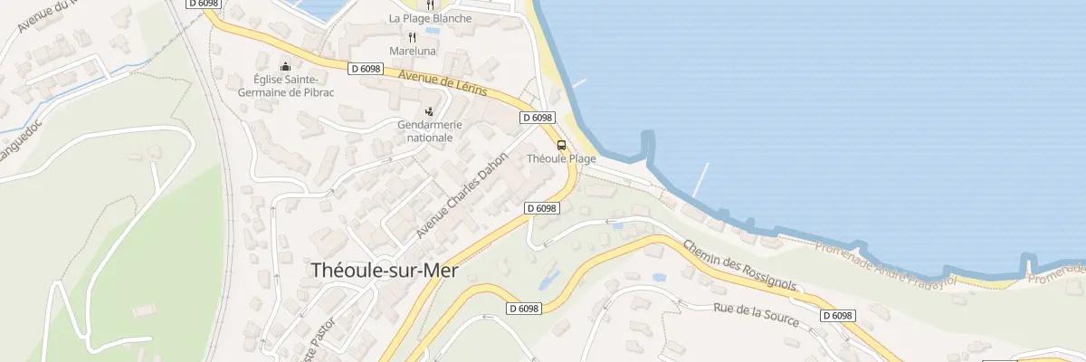 Plan du 2 Bd de la Corniche d’Or à Théoule-sur-Mer