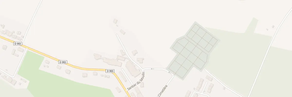 Plan du 8 Sen du Moulin à Cirey-sur-Vezouze