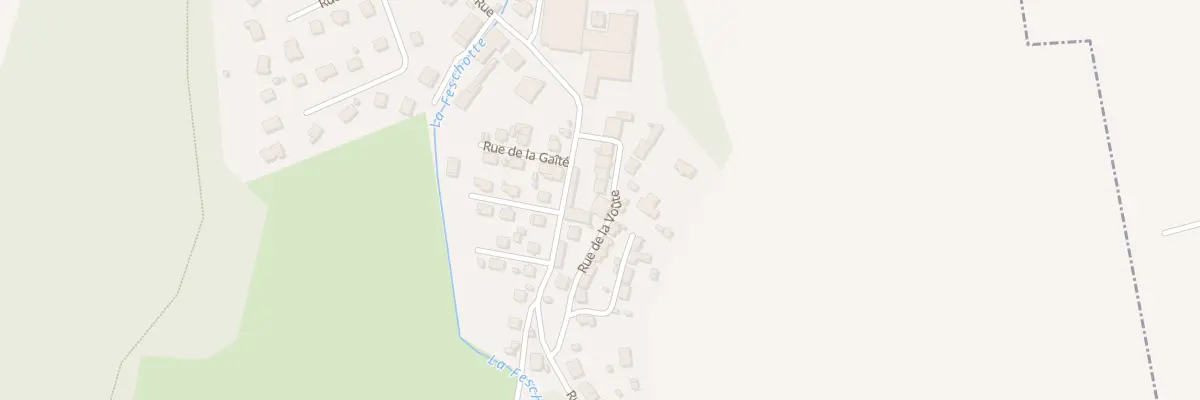Plan du 10 Rue de la Voûte à Badevel