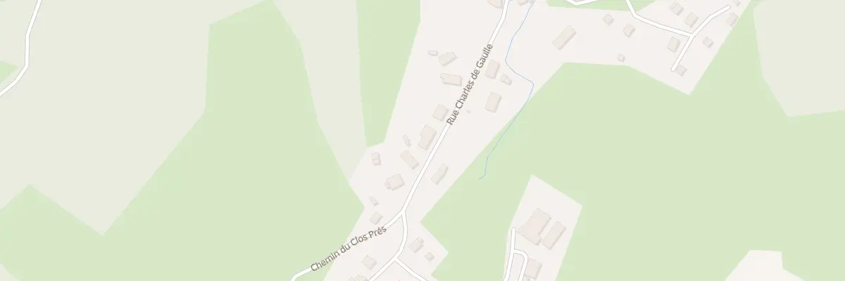 Plan du 982 Rue Charles de Gaulle à Anould
