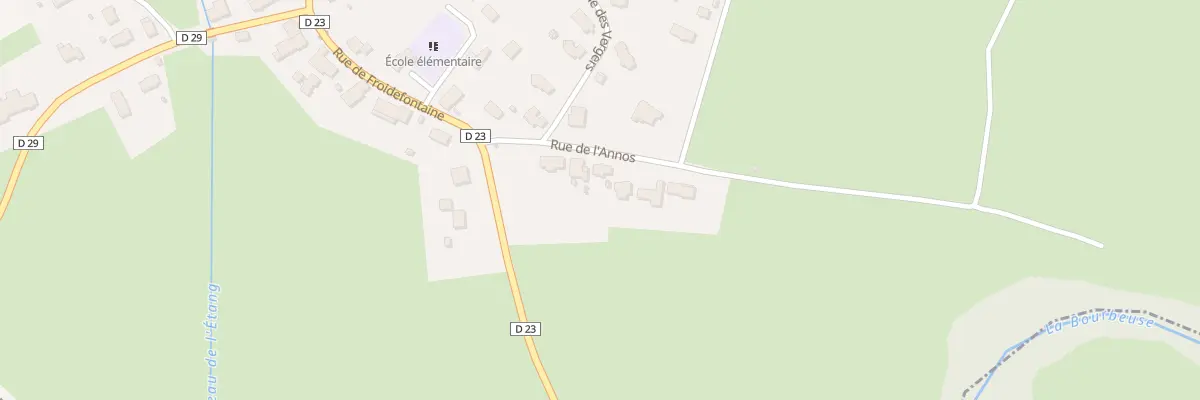 Plan du 4B Rue de l’Annos à Charmois